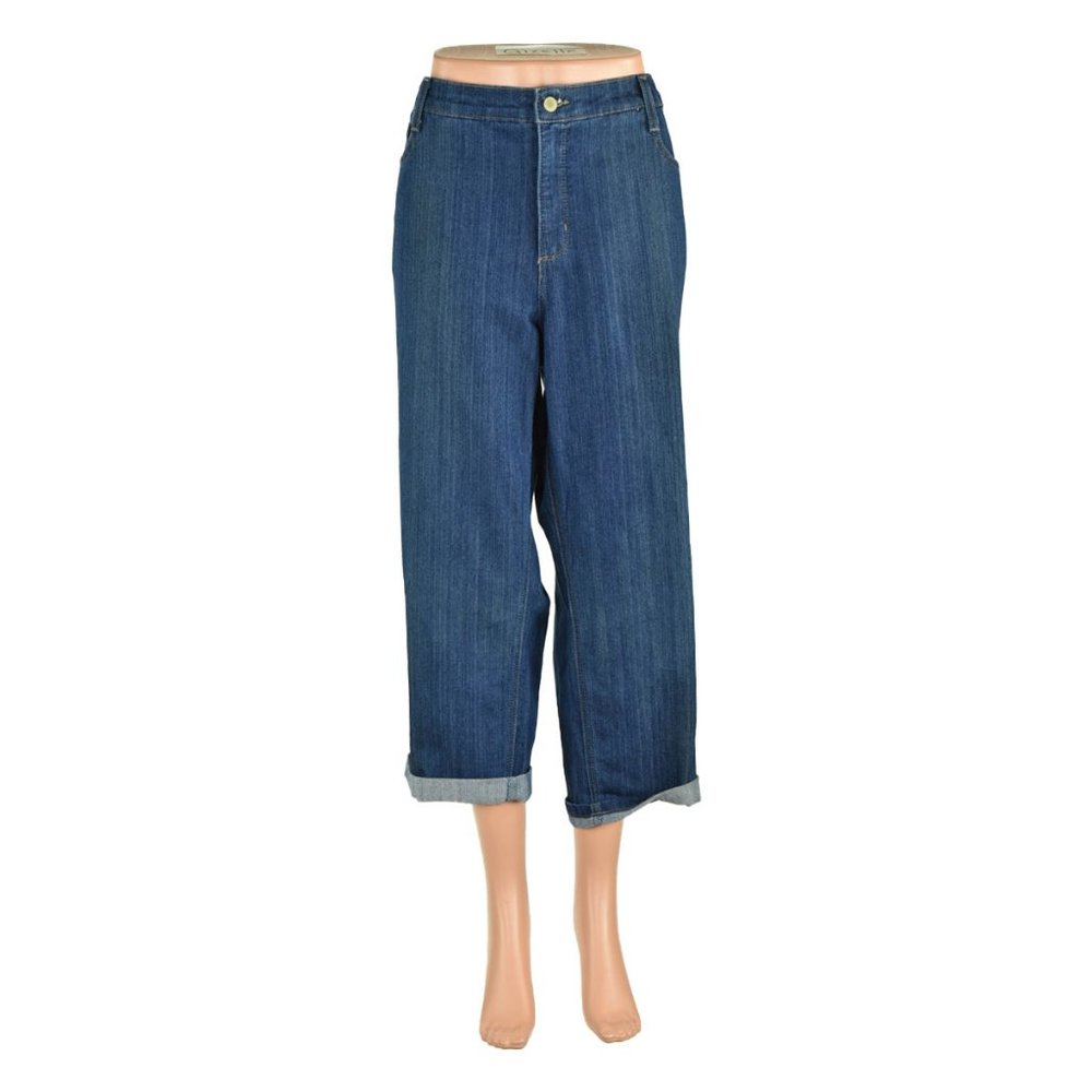 Jones New York Capris 18 Blue